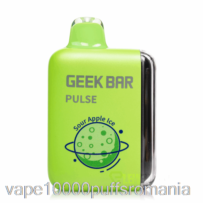 Vape Romania Geek Bar Pulse 15000 De Unica Folosinta Gheata De Mere Acru